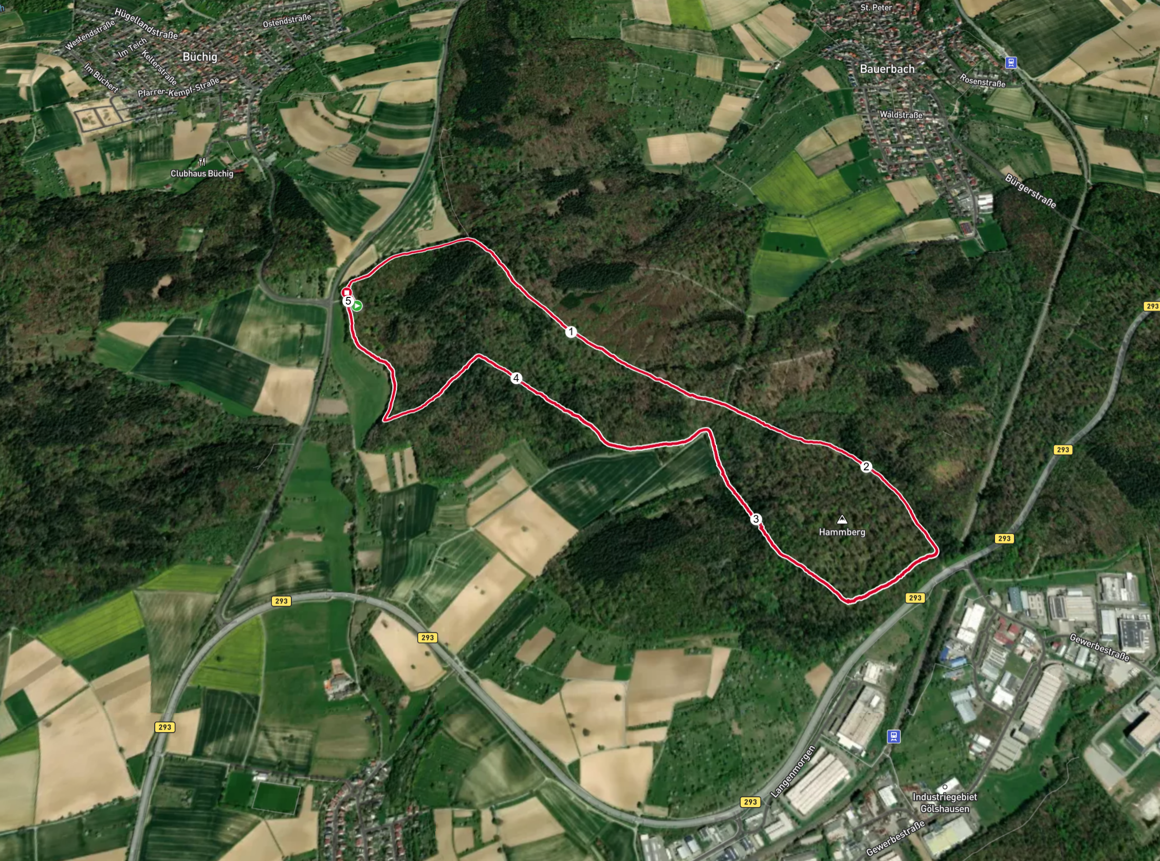 Lange Walking/Wanderstrecke - ca. 5km